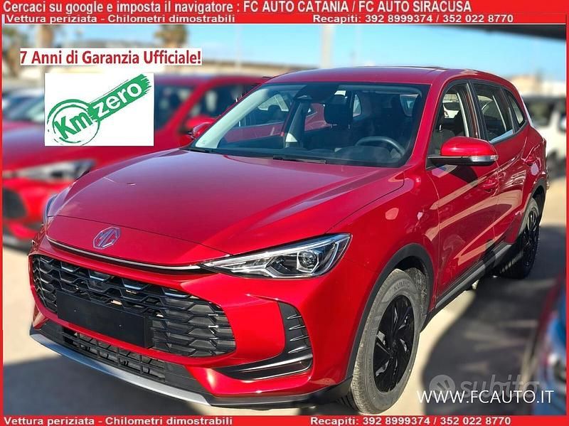 Nuova MG ZS 115 CV (84 kW) 2025 Rosso SUV
