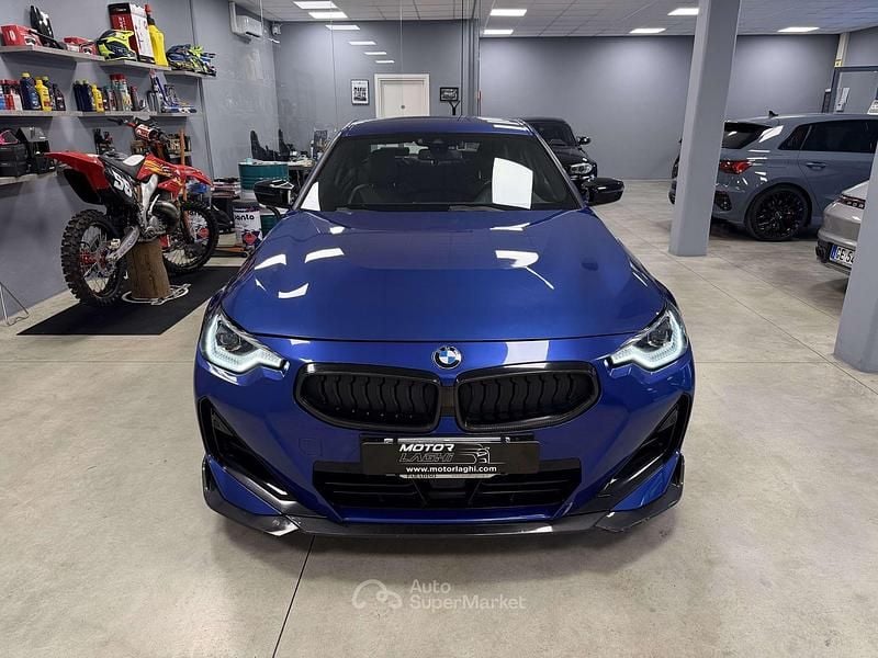 Usata BMW M240 M Sport 374 CV (275 kW) 2022 Blu/azzurro Coupé