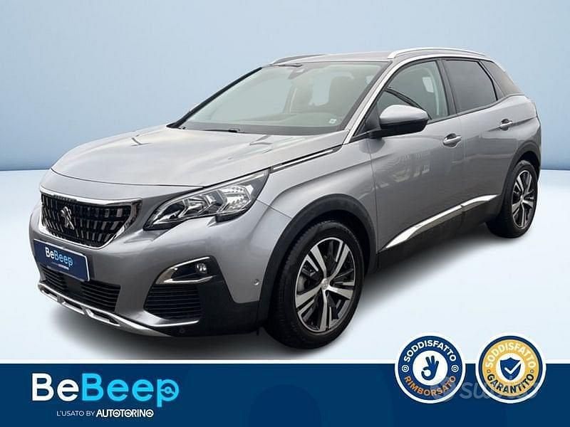 Grigio metallizzato Usata 2017 Peugeot 3008 Allure SUV | 14.400 € (Buon prezzo) - Immagine 1/3