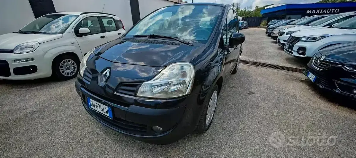 Usata Renault Modus Expression 85 CV (62 kW) 2009 Nero Monovolume