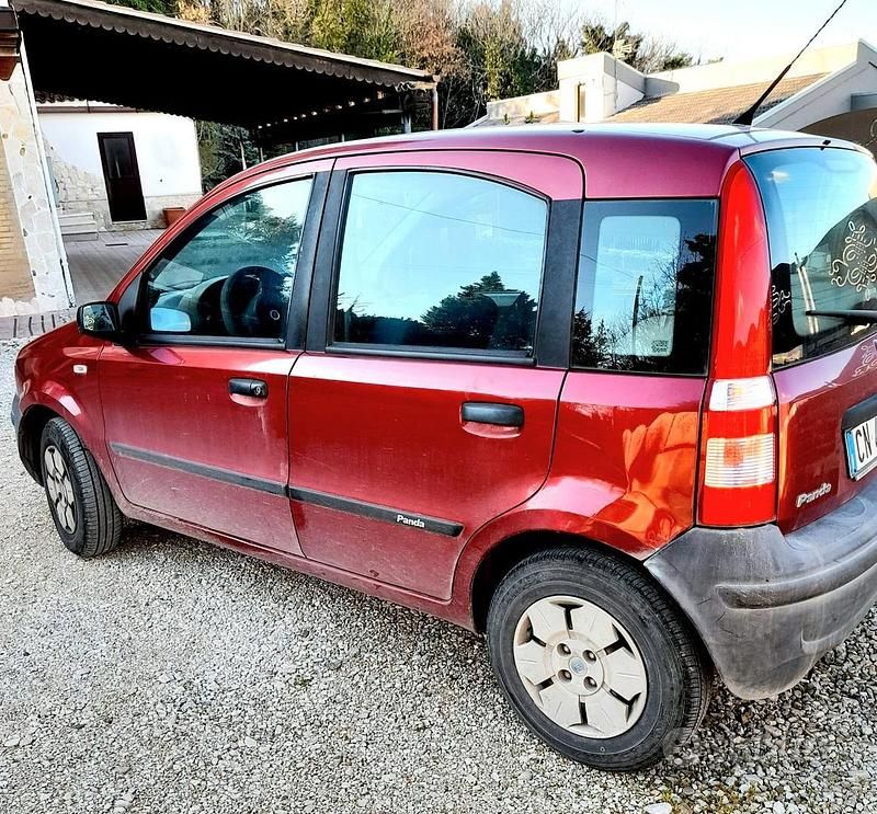 Usata Fiat Panda 2004 Rosso Berlina