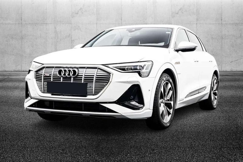 Bianco Usata 2021 Audi e-tron S-Line SUV | 36.450 € (Super prezzo) - Immagine 1/4