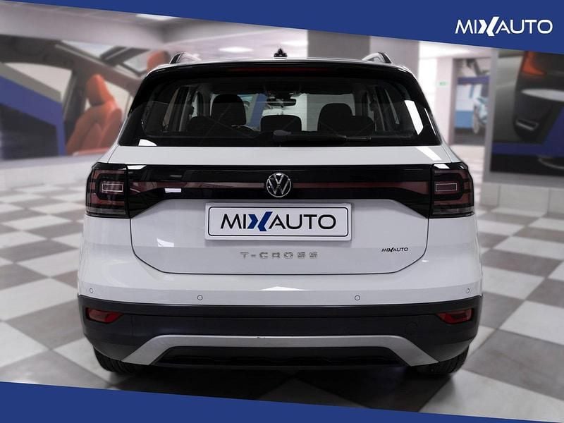 Usata VW T-Cross Advance 110 CV (80 kW) 2022 Bianco SUV