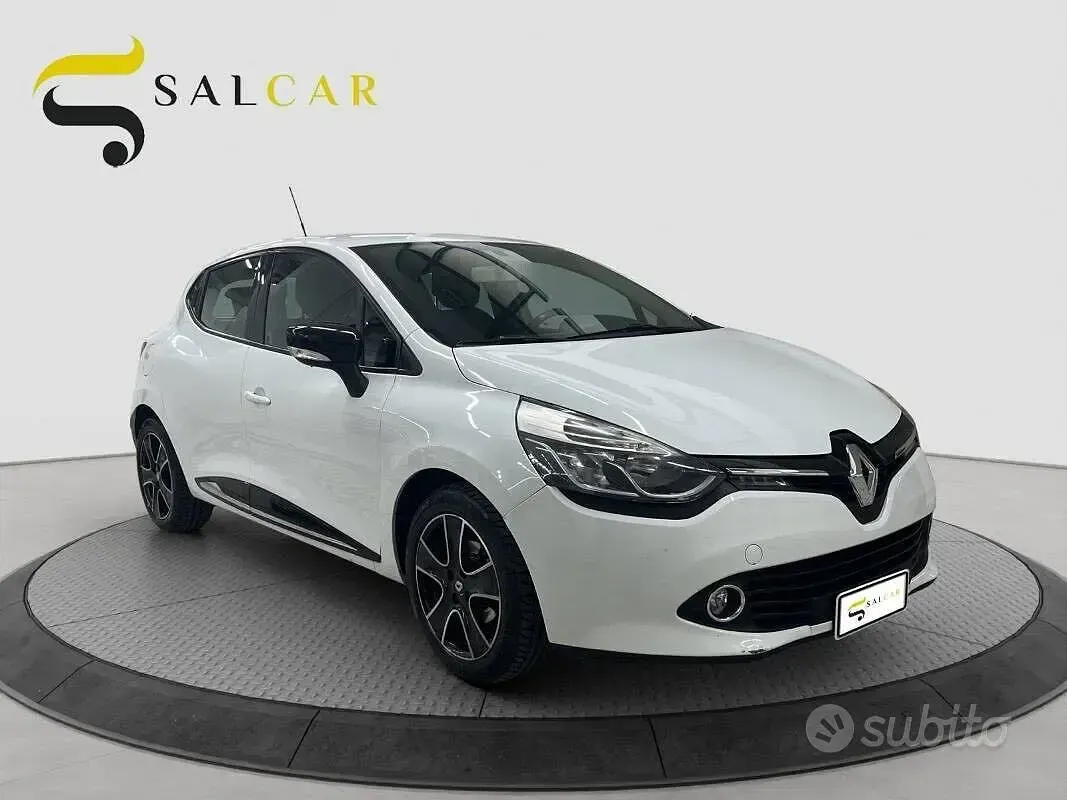Usata Renault Clio IV 75 CV (55 kW) 2013 Bianco Berlina