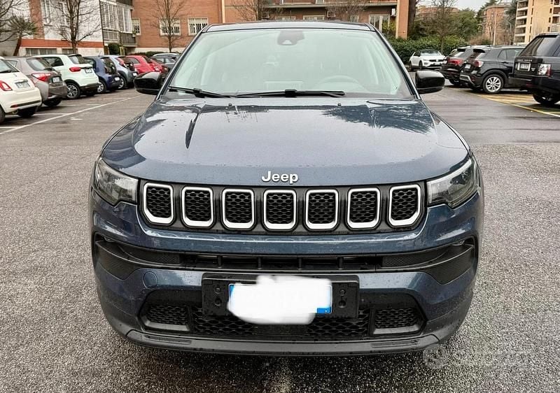 Blu Usata 2021 Jeep Compass Longitude SUV | 19.900 € (Buon prezzo) - Immagine 1/4