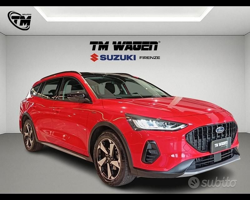 Usata Ford Focus Active 125 CV (91 kW) 2022 Rosso Station wagon