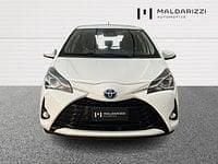 Usata Toyota Yaris Hybrid Active 101 CV (74 kW) 2017 Bianco Utilitaria