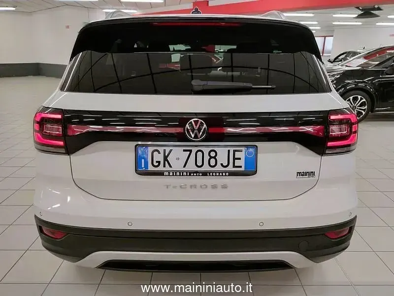 Usata VW T-Cross Life 95 CV (69 kW) 2023 Bianco SUV