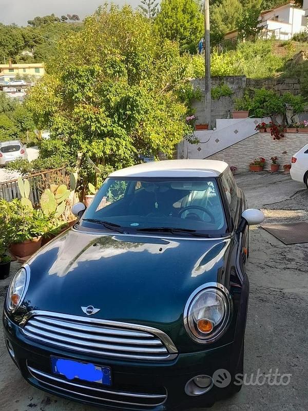 Usata Mini Cooper D 110 CV (80 kW) 2008 Verde Utilitaria