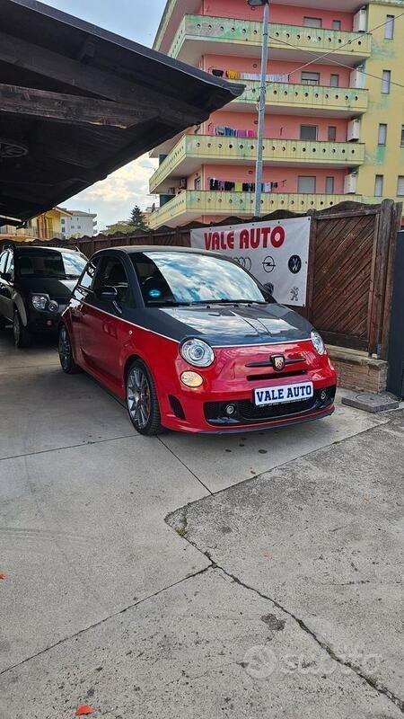 Usata Fiat 500 Abarth 180 CV (132 kW) 2016 Rosso Cabrio