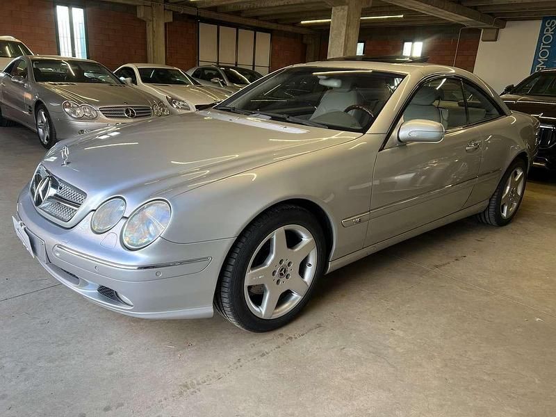 Argento Usata 2000 Mercedes CL500 Coupé | 14.999 € (Super prezzo) - Immagine 1/4