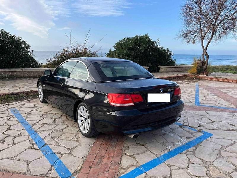Usata BMW 320 Cabriolet 2010 Nero Cabrio