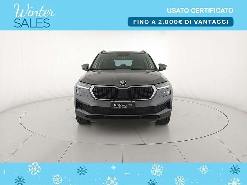 Usata Skoda Karoq Executive 150 CV (110 kW) 2024 Grigio graphite metallizzato SUV