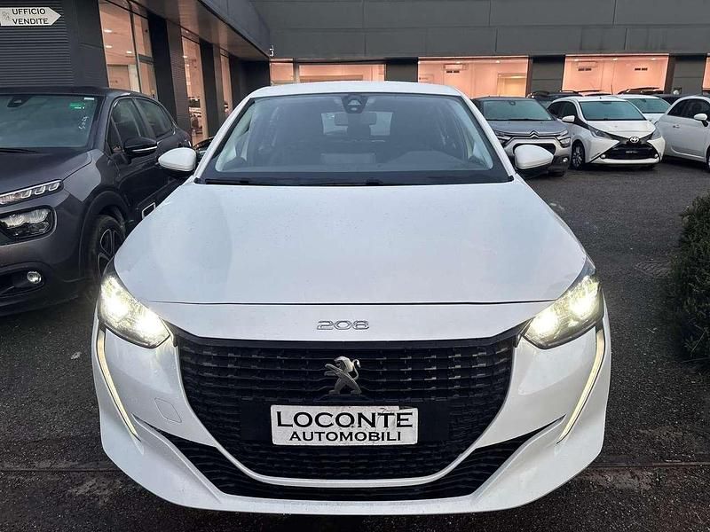 Usata Peugeot 208 Allure 75 CV (55 kW) 2021 Bianco Utilitaria