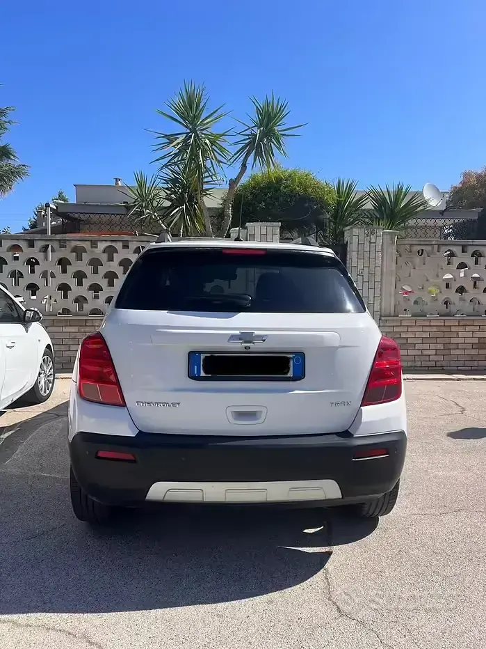 Usata Chevrolet Trax LT 131 CV (96 kW) 2013 Bianco SUV