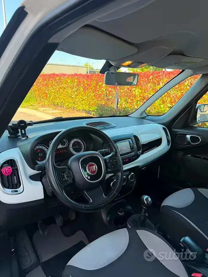 Usata Fiat 500L 85 CV (62 kW) 2013 Bianco Monovolume