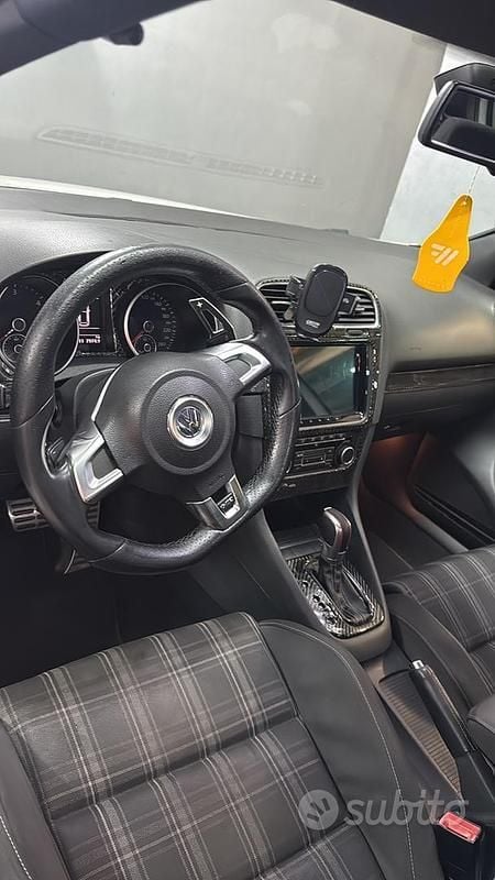 Usata VW Golf VI GTD 170 CV (125 kW) 2011 Bianco Utilitaria