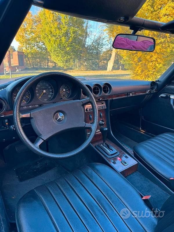 Usata Mercedes SL280 1984 Rosso Cabrio