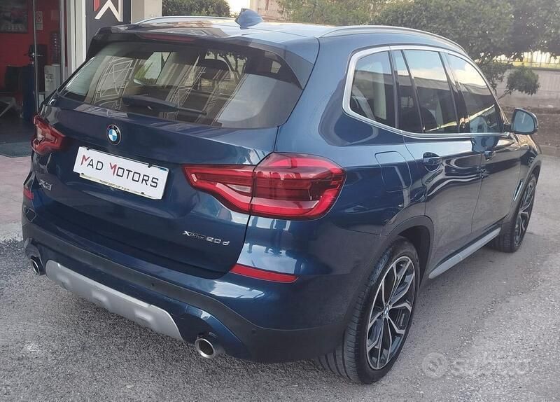 Usata BMW X3 M Sport 190 CV (139 kW) 2021 Blu SUV