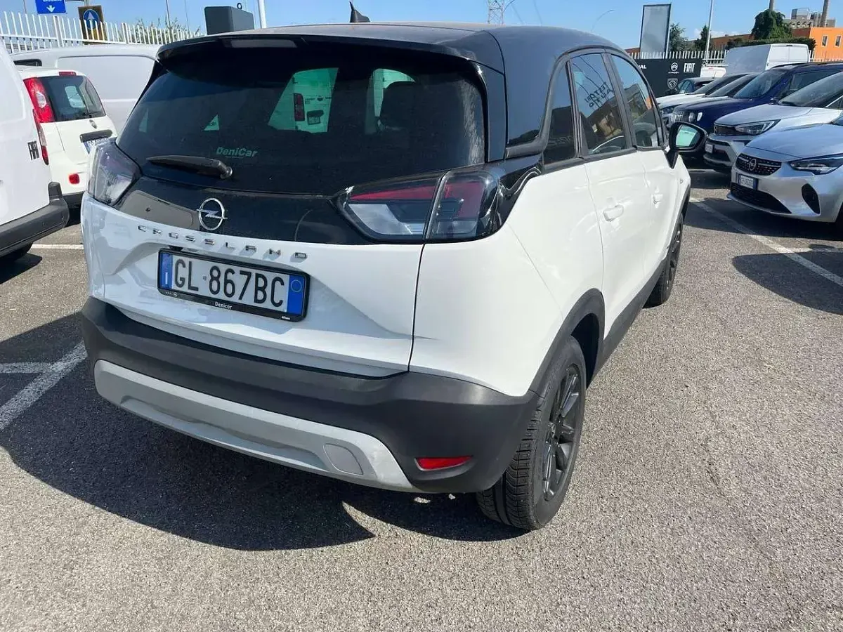 Usata Opel Crossland Design Edition 110 CV (80 kW) 2022 Bianco SUV
