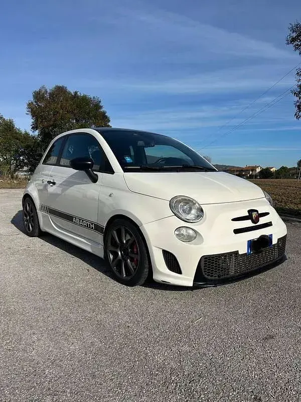 Usata Fiat 500 Abarth 135 CV (99 kW) 2012 Bianco Utilitaria