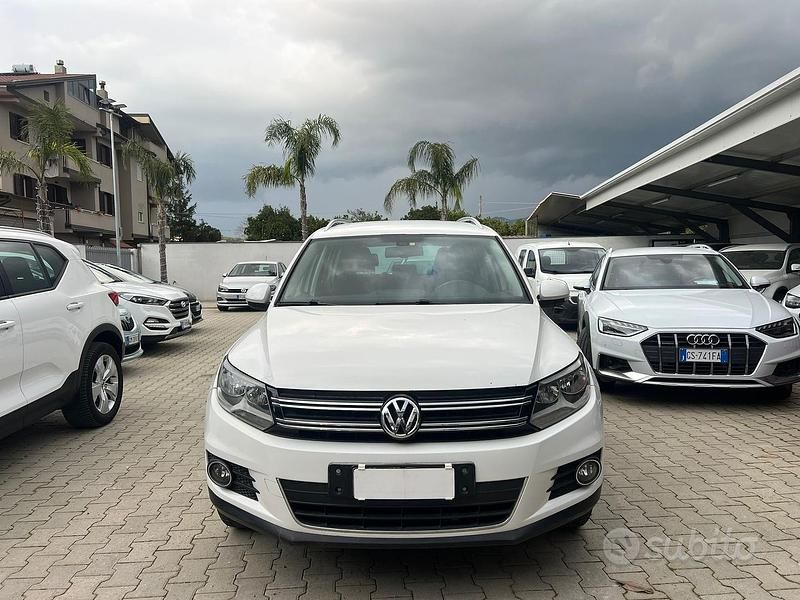 Usata VW Tiguan 140 CV (102 kW) 2012 Bianco SUV