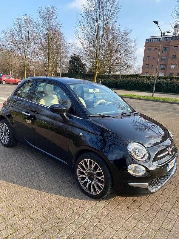 Usata Fiat 500 Lounge 69 CV (50 kW) 2016 Nero Utilitaria