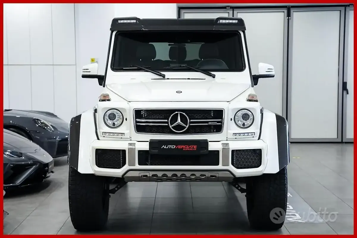 Usata Mercedes G500 4x4² 420 CV (308 kW) 2016 Bianco SUV
