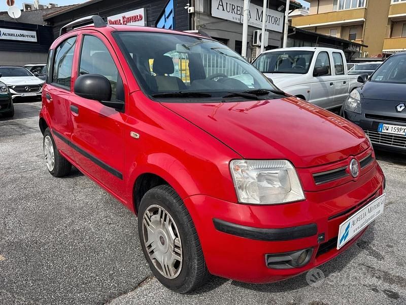 Usata Fiat Panda Dynamic 60 CV (44 kW) 2009 Rosso Utilitaria