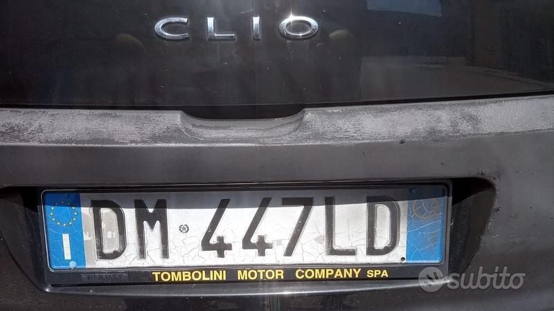 Usata Renault Clio II 58 CV (42 kW) 2007 Nero Utilitaria