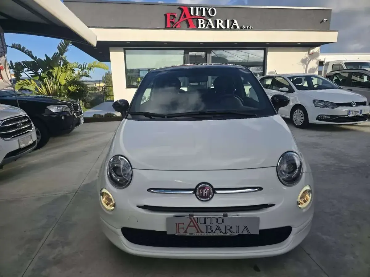 Usata Fiat 500 Star 69 CV (50 kW) 2022 Bianco tetto nero Utilitaria
