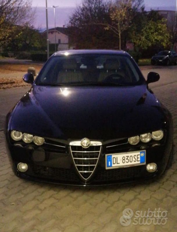 Usata Alfa Romeo 159 150 CV (110 kW) 2008 Nero Berlina