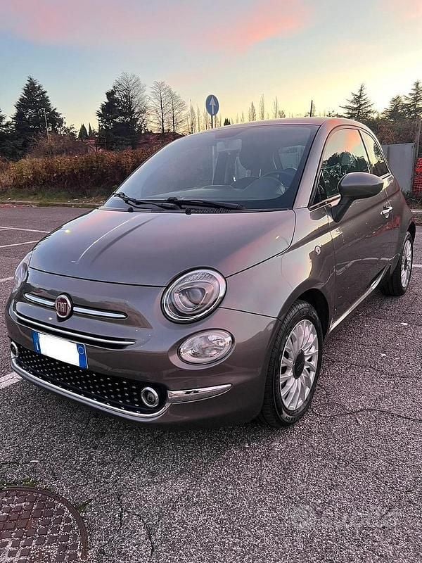 Grigio Usata 2017 Fiat 500 Sport Due volumi | 7300 € (Ottimo prezzo) - Immagine 1/4
