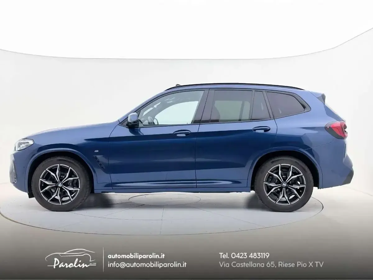 Usata BMW X3 M Sport 286 CV (210 kW) 2022 Phytonic blue SUV