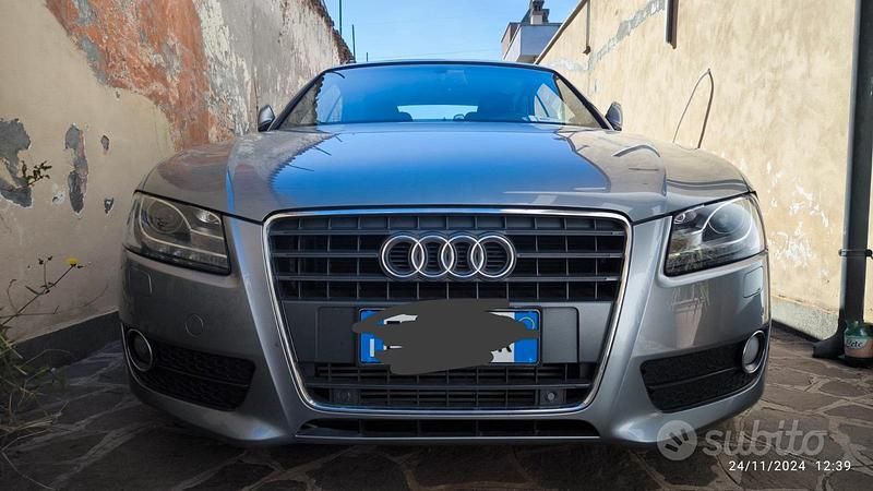 Grigio Usata 2010 Audi A5 Cabriolet Cabrio | 14.500 € - Immagine 1/4