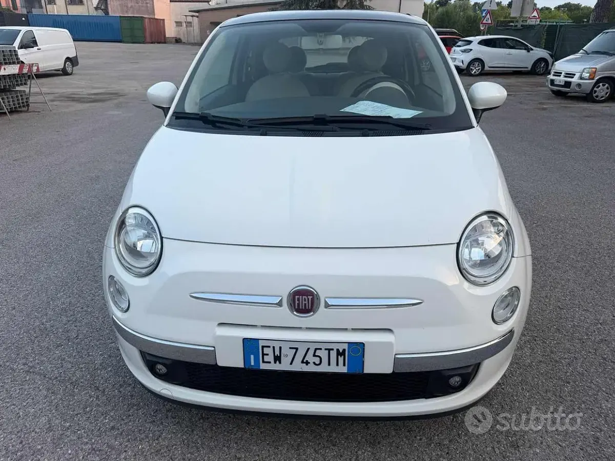 Usata Fiat 500 95 CV (69 kW) 2014 Bianco Utilitaria
