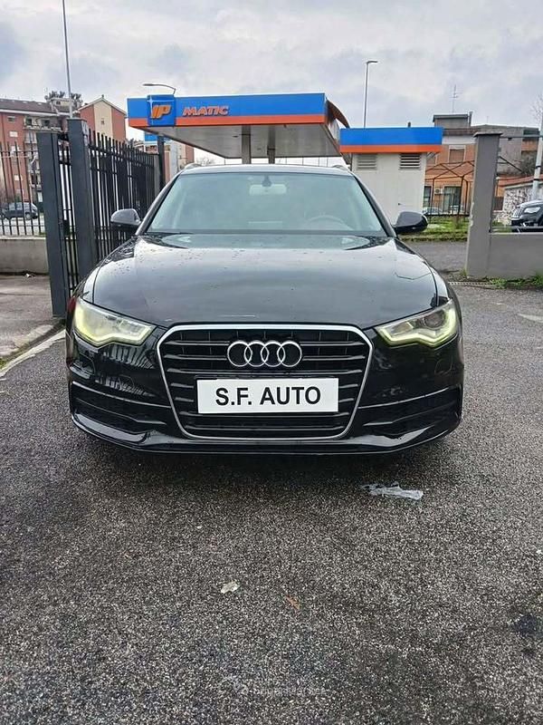 Usata Audi A6 S-Line 205 CV (150 kW) 2015 Nero Station wagon