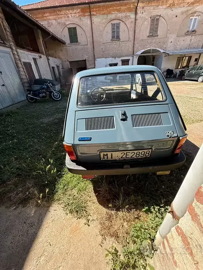 Usata Fiat 126 23 CV (16 kW) 1987 Bluazzurro Utilitaria