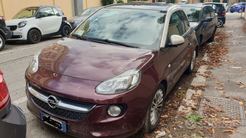 Usata Opel Adam 87 CV (63 kW) 2017 Rosso Utilitaria