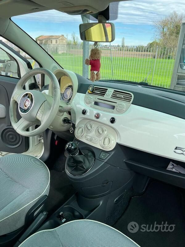 Usata Fiat 500 2011 Bianco Utilitaria