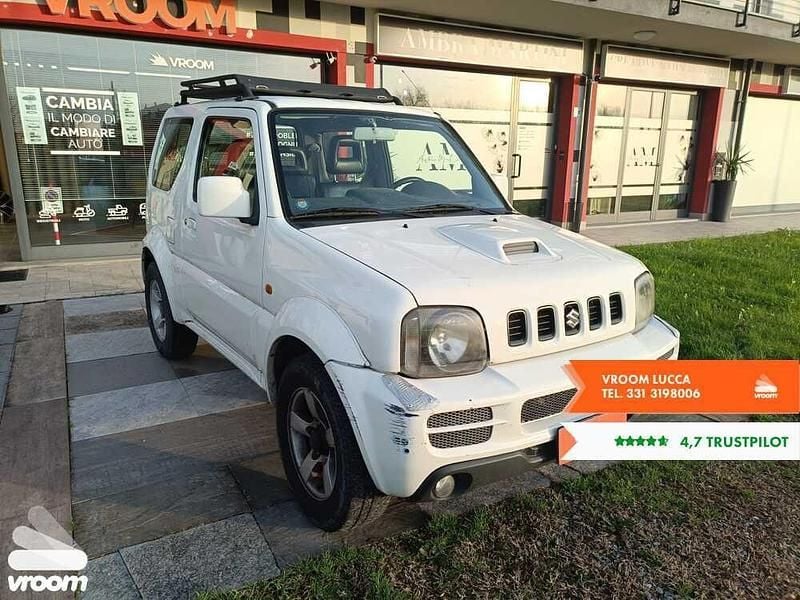Bianco Usata 2006 Suzuki Jimny SUV | 7790 € (Ottimo prezzo) - Immagine 1/4