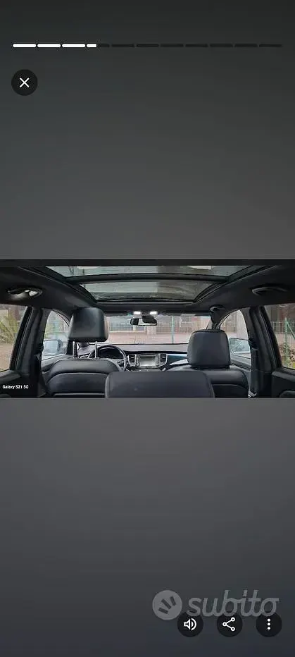 Usata Kia Carens 141 CV (103 kW) 2016 Nero Monovolume