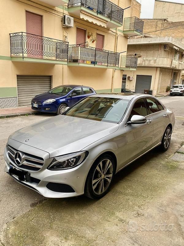 Usata Mercedes C220 Premium 170 CV (125 kW) 2016 Grigio Berlina
