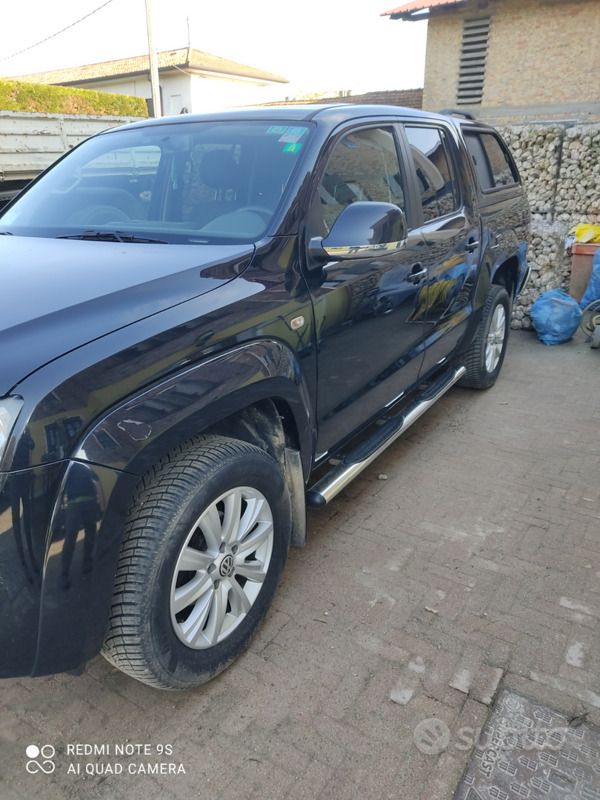 Usata VW Amarok 170 CV (125 kW) 2011 Nero Pick-up