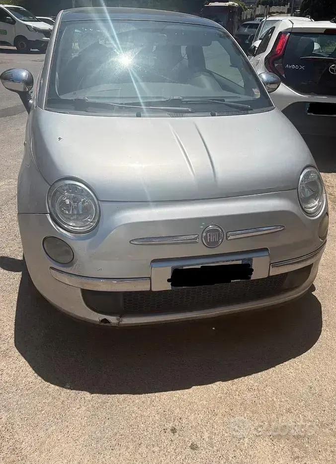 Usata Fiat 500 75 CV (55 kW) 2008 Grigio Berlina