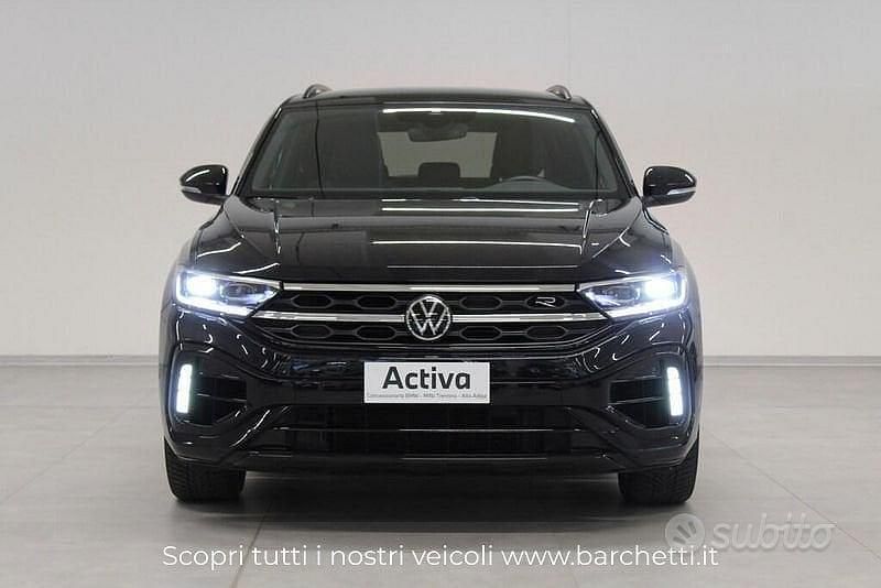 Usata VW T-Roc R 300 CV (220 kW) 2022 Nero SUV