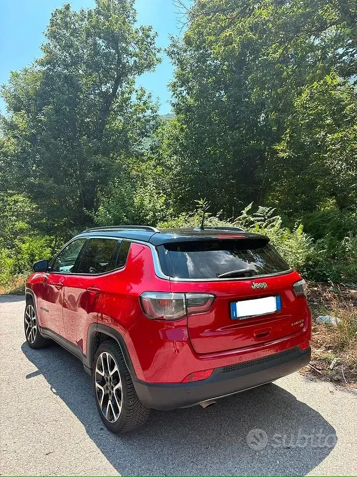 Usata Jeep Compass Limited 120 CV (88 kW) 2019 Rosso SUV