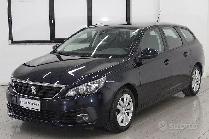 Usata Peugeot 308 SW S 130 CV (95 kW) 2020 Nero Station wagon