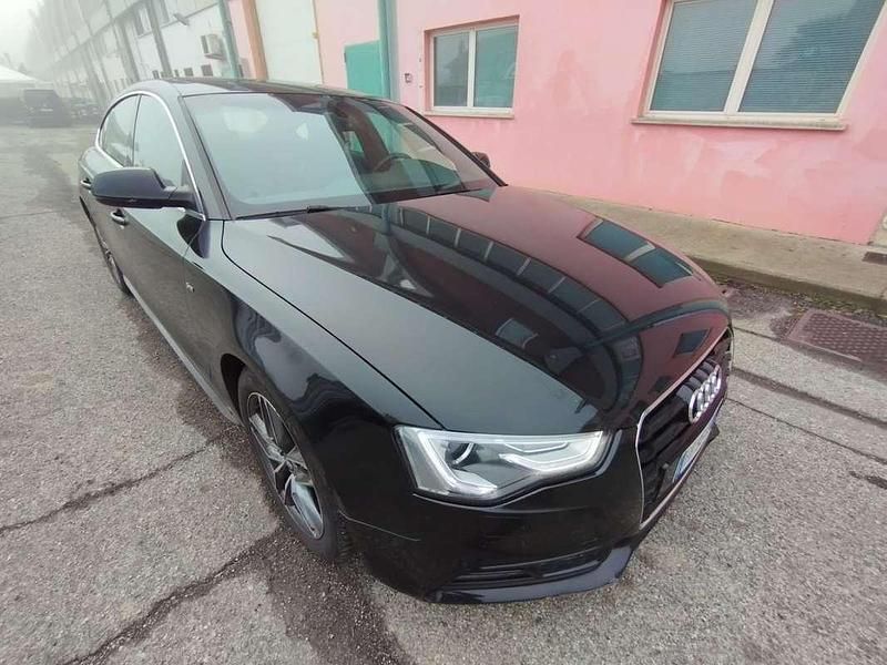 Usata Audi A5 Sportback S-Line 190 CV (139 kW) 2016 Nero Utilitaria