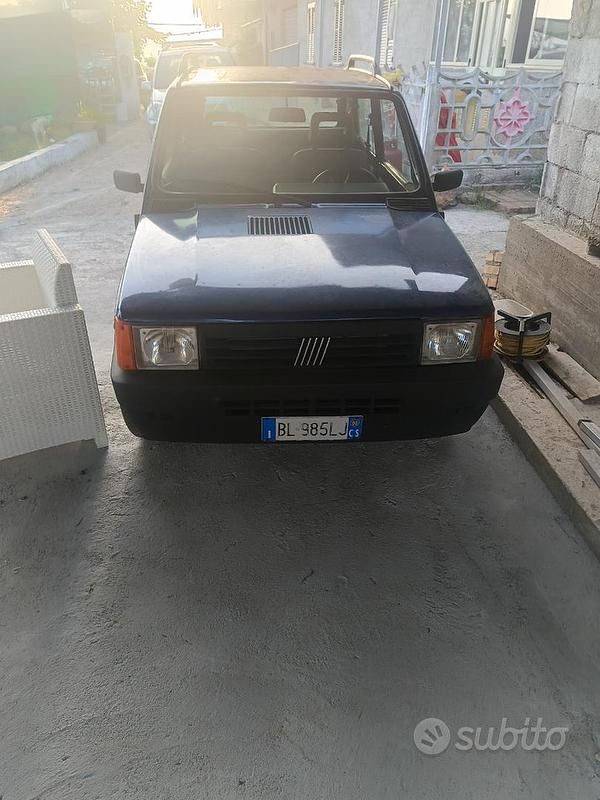 Usata Fiat Panda 39 CV (28 kW) 2000 Blu Utilitaria